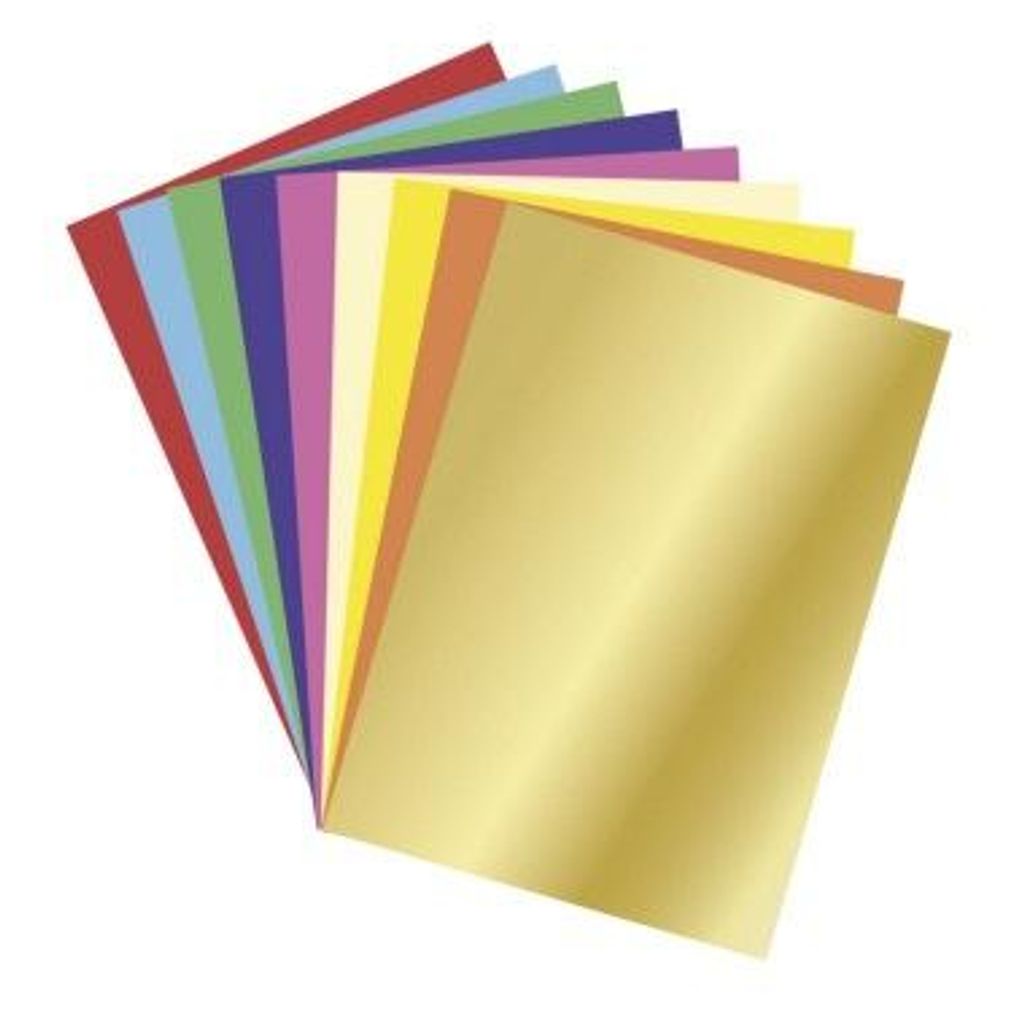 HEYDA 204711266 Tonpapier 50 x 70 cm 100 % Recyclingpapier flieder