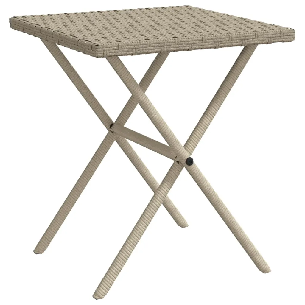 Bains de soleil en résine tressée gris clair et table basse résistante - 6