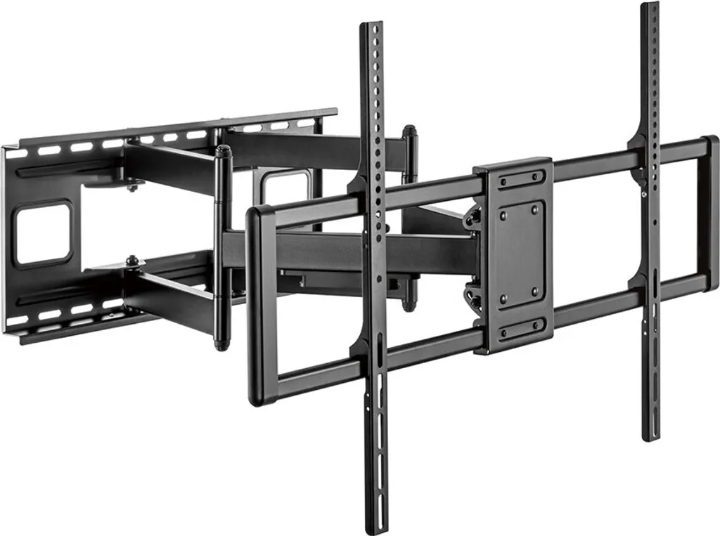 Support TV Mural Inclinable pour Grand Écran de 60 à 120 Pouces Max 120kg