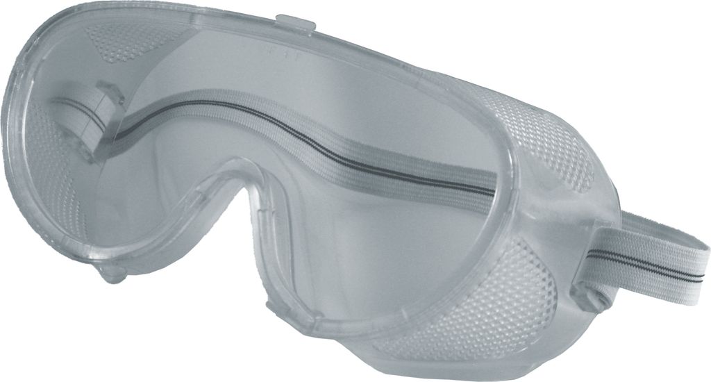 Arbeits-Vollsicht-Schutzbrille, klar, EN166-1B Produktbild 
