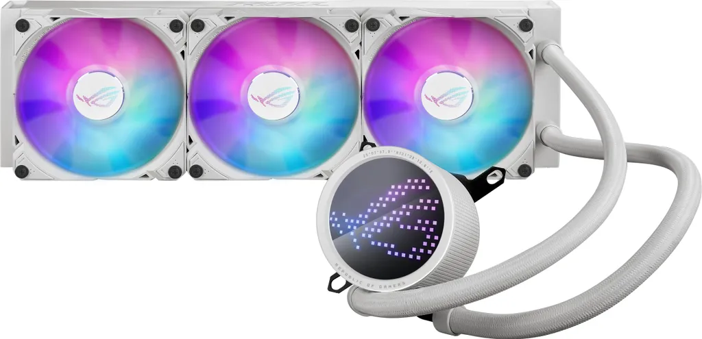 Watercooling Asus ROG RYUO III 360 Blanc : Silence et Fraîcheur CPU