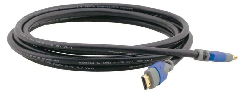 Câble HDMI Kramer 6,1m : Fini les Pertes de Signal en 4K UHD Premium