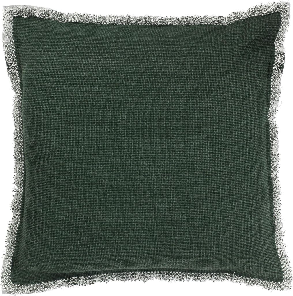 Dutch Decor Dekokissen Burto 45x45 cm Grün Unifarben