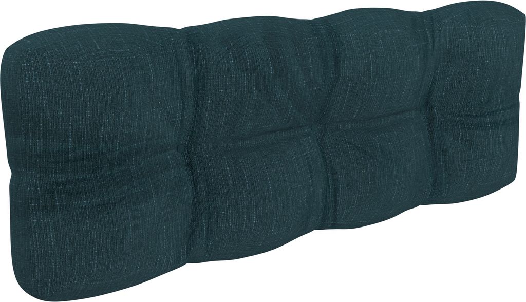 POKAR Palettenkissen mit schöner Steppung Auflage Palettensofa, Größe:Rückenkissen 120 x 40, Farbe:Dunkelgrün