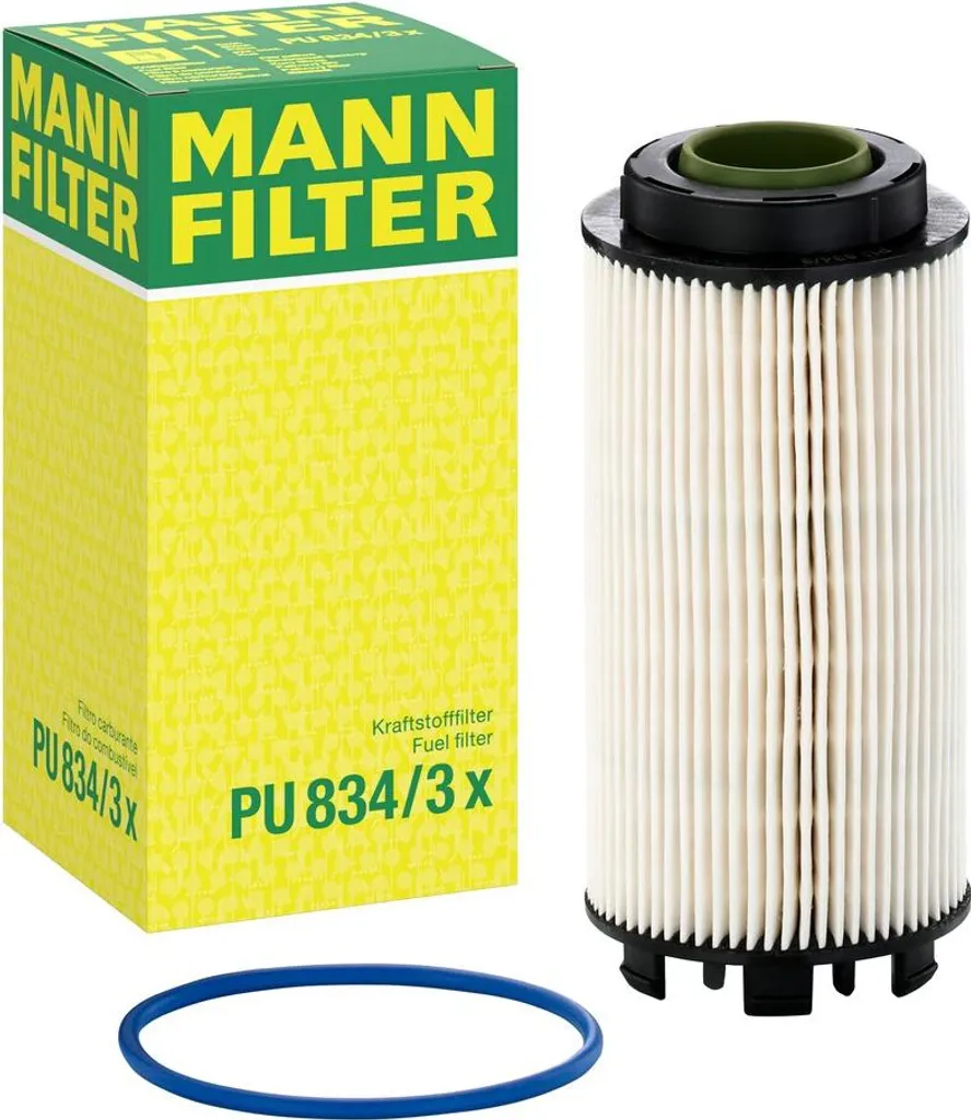 Filtre à carburant MANN-FILTER 834/3 X en polyuréthane - Haute performance - 3