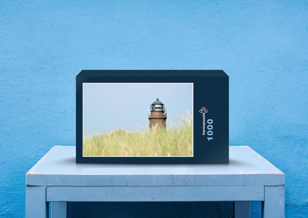 hansepuzzle 28637 - Leuchtturm Puzzle, 1000 Teile, Reisen, 60,0 x 46,0cm mit hochwertiger Aufbewahrung, Kartonbox und wiederverschließbarem Beutel