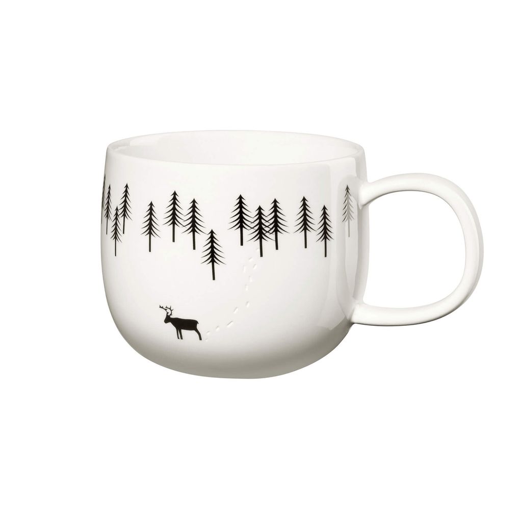 ASA Selection joy Henkelbecher, snow tracks D. 10 cm, H. Produktbild 