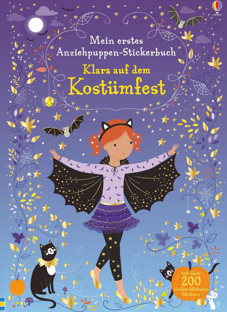 Mein erstes Anziehpuppen-Stickerbuch: Klara auf dem Kostümfest