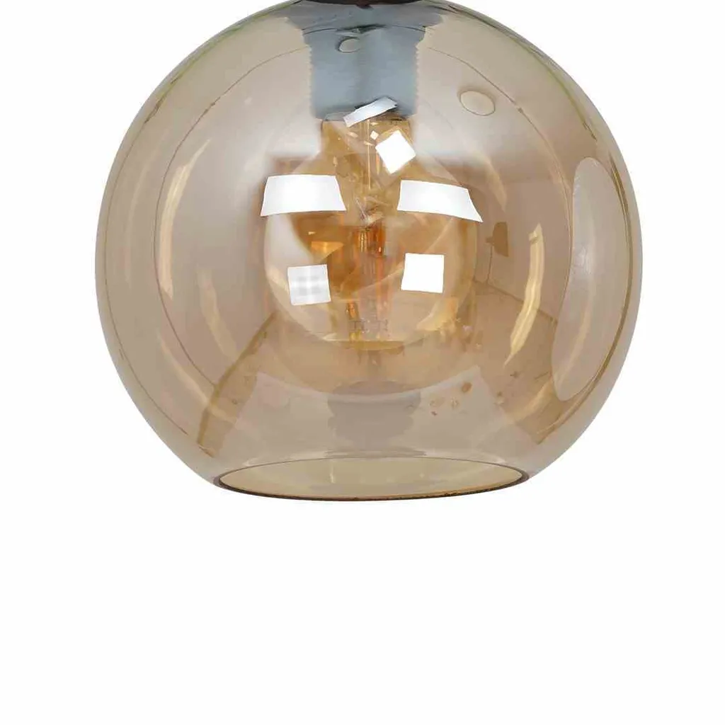Plafonnier Milagro MLP6575 SOFIA 1x60W - Luminaire design chic noir - 3