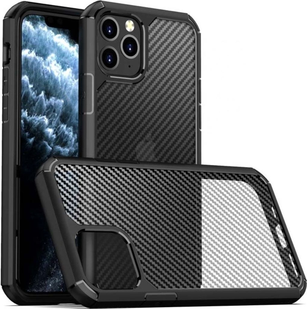 Smartphonica iPhone 14 Pro Max Karbonhülle - Schwarz