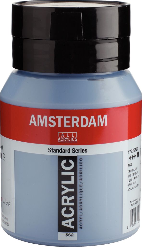 Amsterdam Standard Series Acrylfarbe Flasche 500 ml Graublau 562