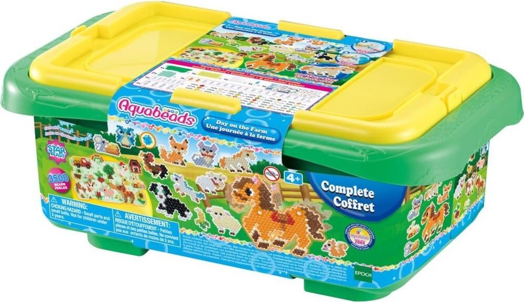 Aquabeads Day On The Farm Set Bauspiel One Size