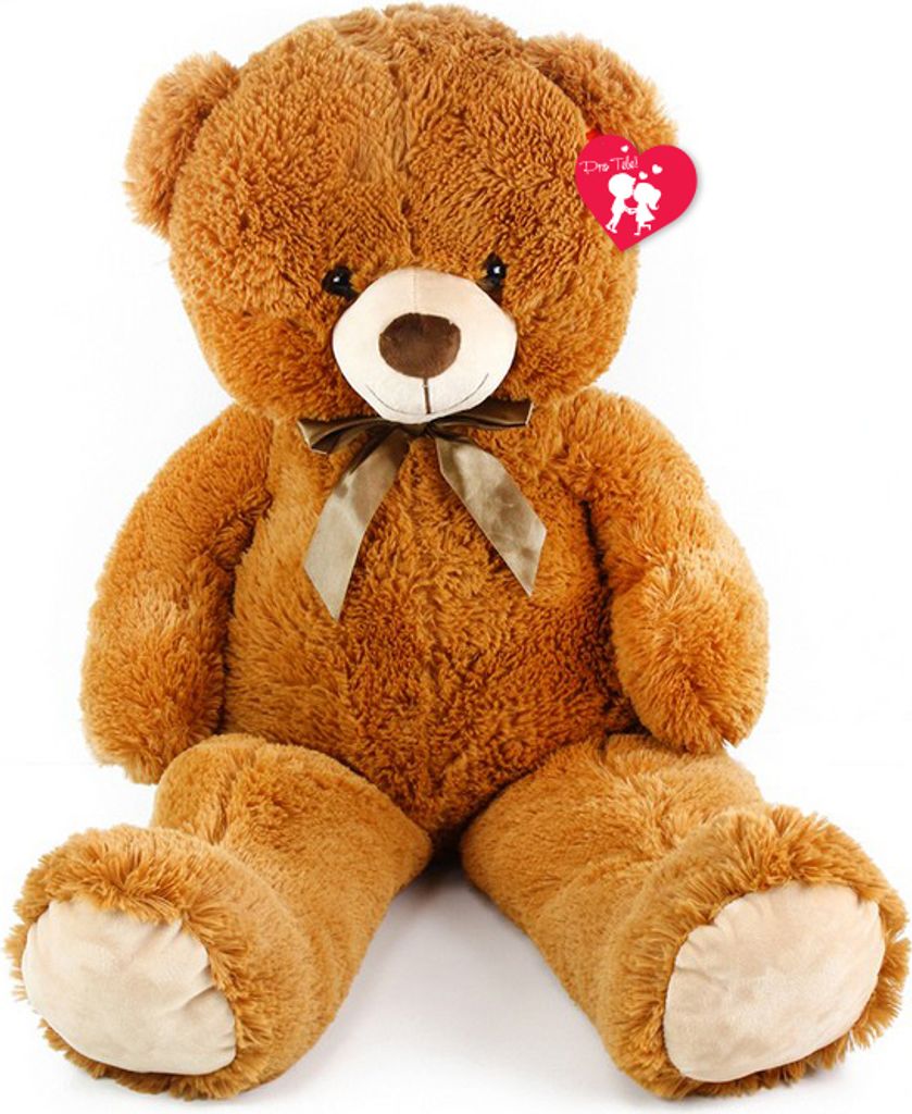 RAPPA Groer Plschbr Oskar mit Anhnger 90 cm