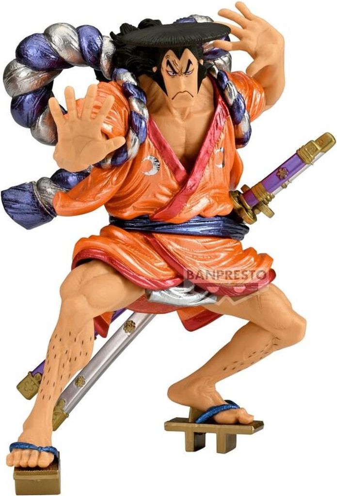 One Piece King of Artist PVC Statue Kouzuki Oden 17 cm Produktbild 