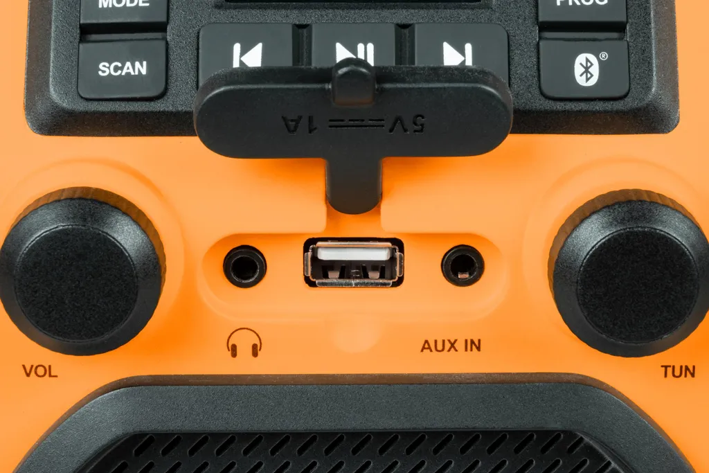 Poste radio de chantier robuste Thomson avec Bluetooth et port USB - 7