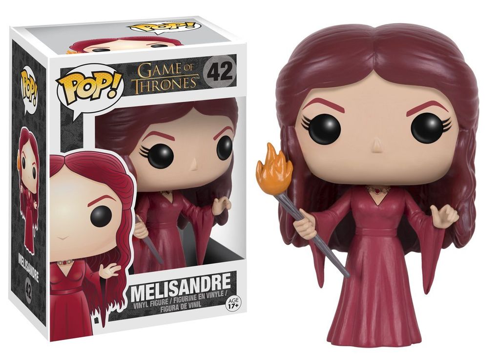FUNKO WACKELKOPF POP CULTURE GAME OF THRONES MELISANDRE FIGUR NEU!! Funko