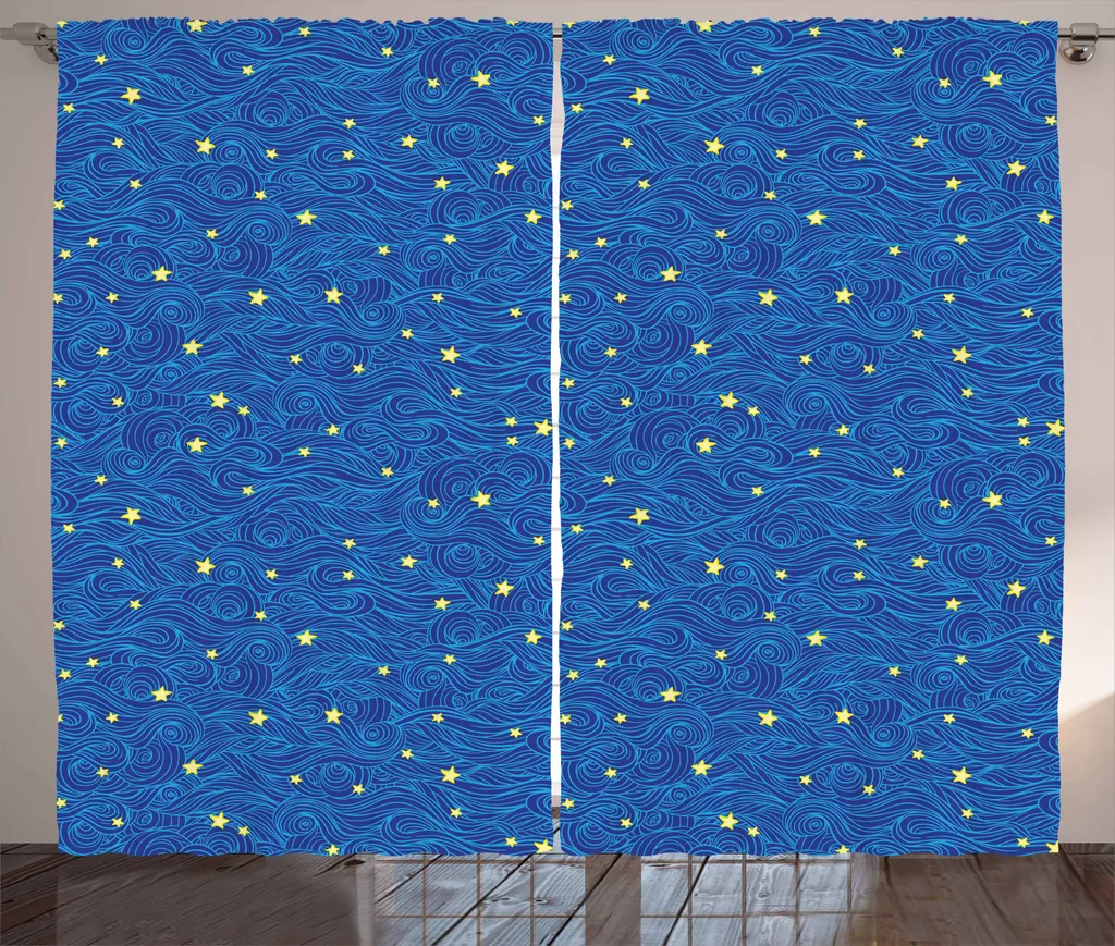 Tenda Artistica Notte Stellata ABAKUHAUS 280x175 cm - Stile Galaxy