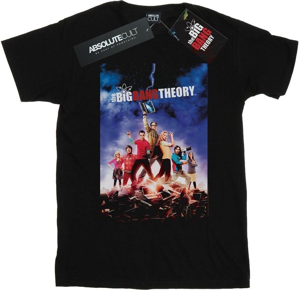 The Big Bang Theory - T-Shirt für Herren BI12946 (M) (Schwarz)