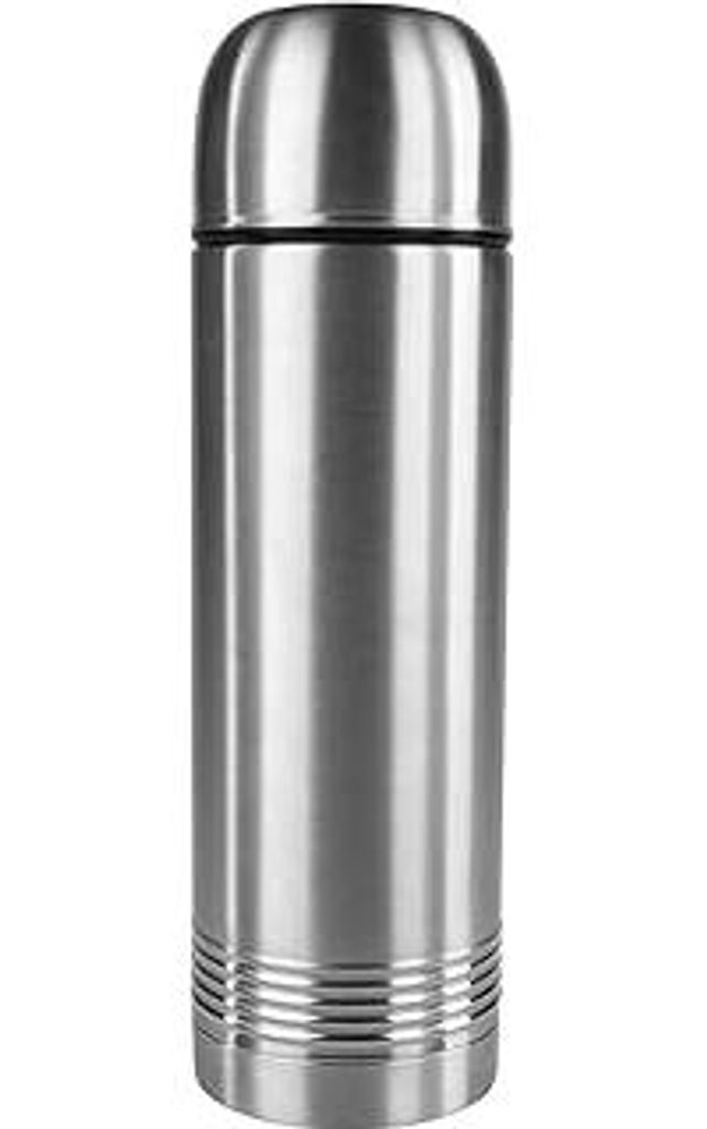 Emsa 618101600 Senator Isolierflasche, Thermosflasche, mobiler Kaffeebecher, 1000ml, Thermobecher, Isolierbecher, Safe Loc Verschluss, edelstahl