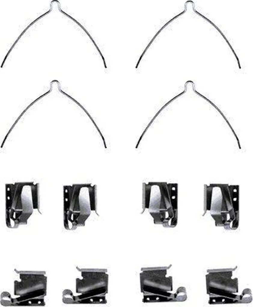 Kit HELLA 8DZ 355 202-921 : Accessoires de Frein Anti-Bruit Premium