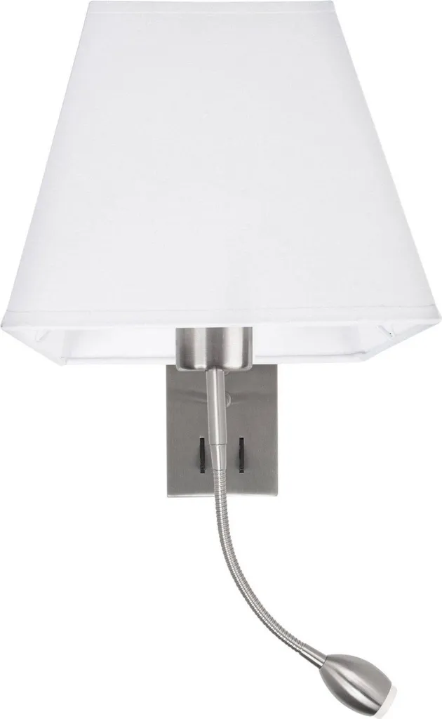 Applique de Chevet Valencia Nova Luce Blanche LED pour Lecture de Nuit