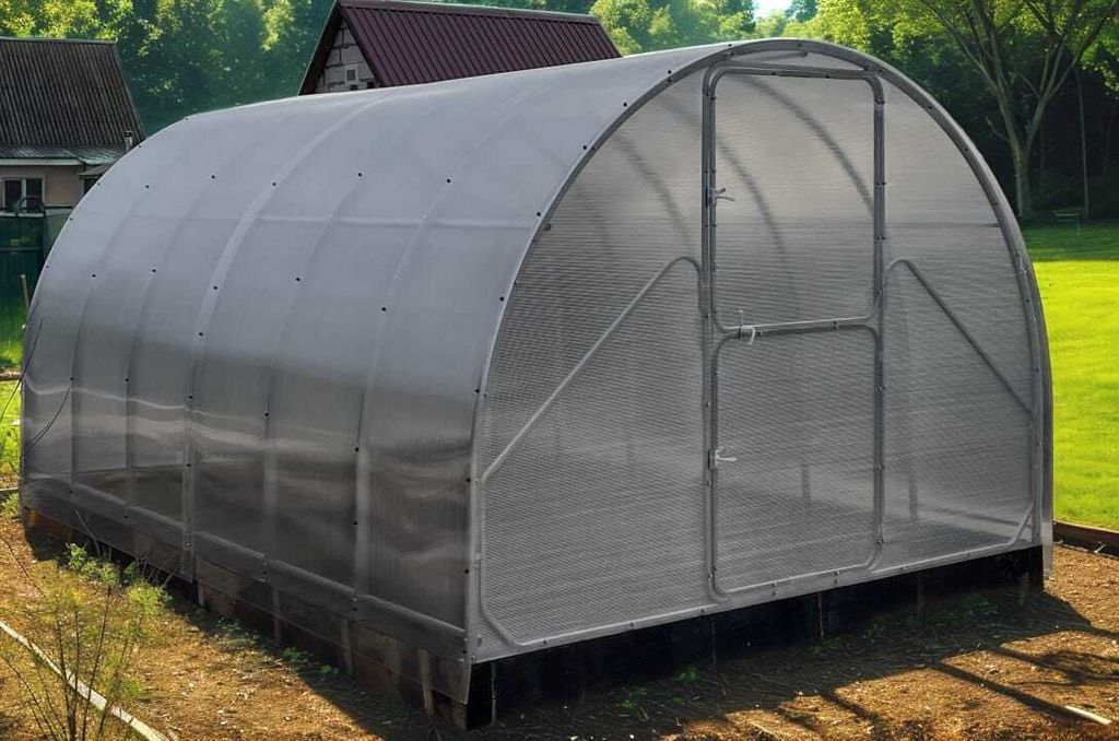 Professionelles Gewächshaus "Comfort PRO" 3x10 m mit 4mm Polycarbonat – Stabil, Lichtdurchflutet & Einfach Aufzubauen