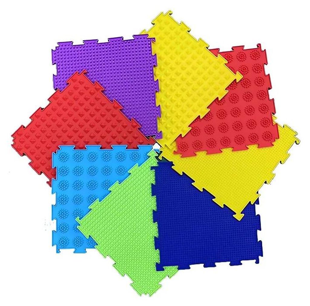 KIK KX3171: Set mit 8 sensorischen Massageauflagen Produktbild 