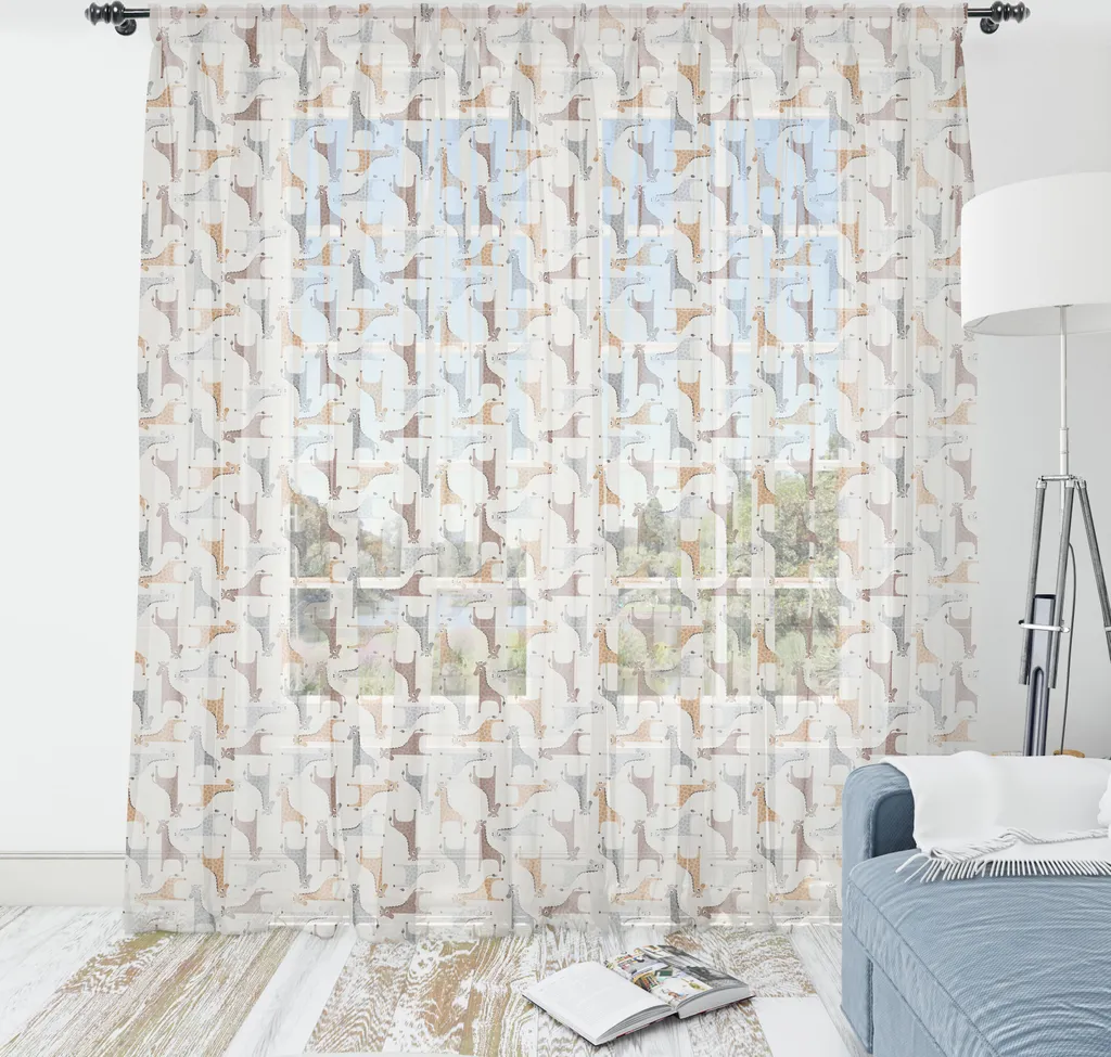 Arazzo Giraffa Lavabile ABAKUHAUS 220x274 - Arredo Cameretta e Living