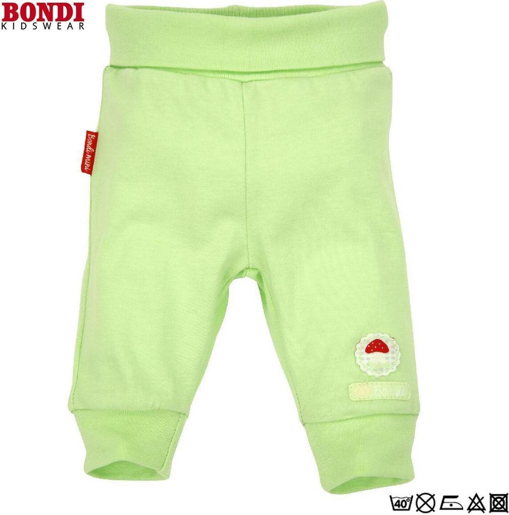 BONDI KIDSWEAR Laufhose „Made with love“ – Baby Laufhose für Jungs mint-56