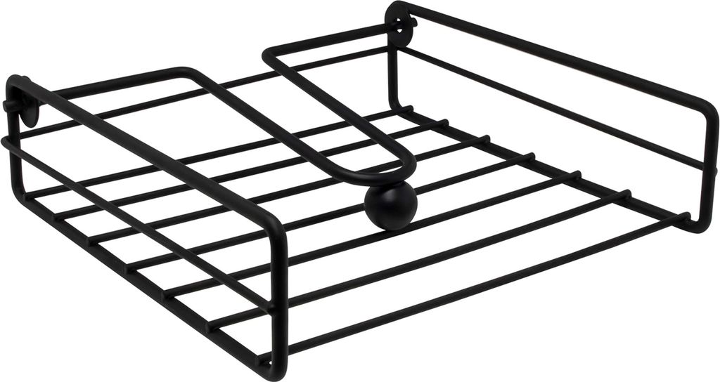 Serviettenhalter aus Metall mit festem Griff und Druckfunktion