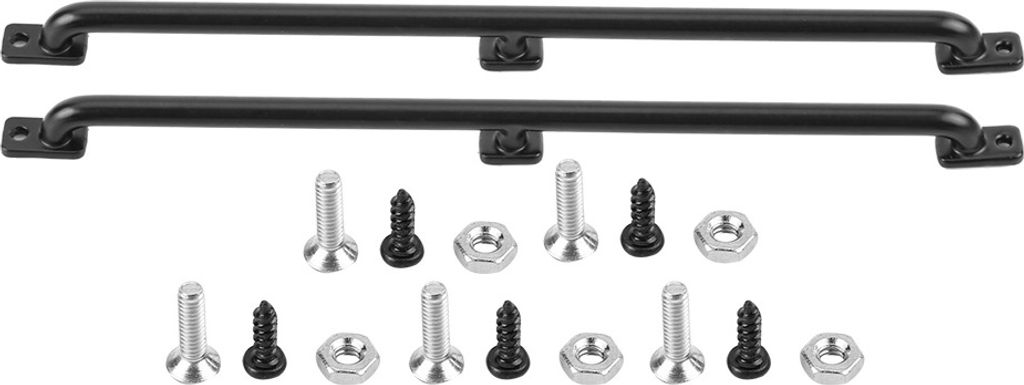 2x Metall Handlauf für 1/10 RC Crawler, 135mm schwarz – robust & realistisch – einfache Montage