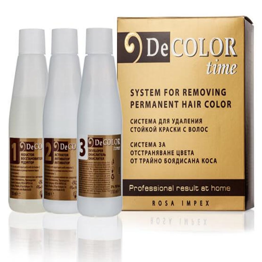 Decolor Time Odstranovač barvy z vlasů 110ml Obrázek produktu 