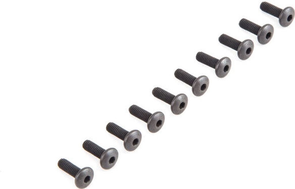 Losi Button Head Screws M4 x 12mm (10)