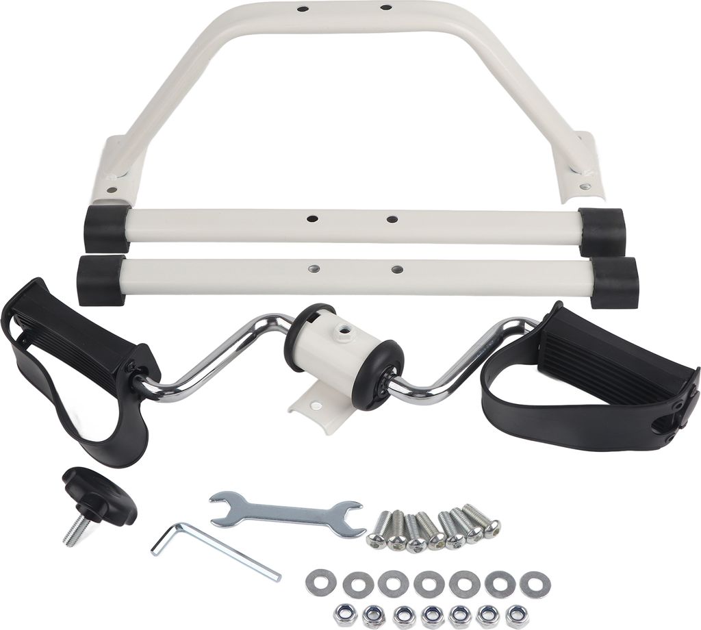 Multifunktionaler Mini-Heimtrainer, Hand-Fuß-Pedal-Trainer, älteres Fahrrad-Trainingsgerät