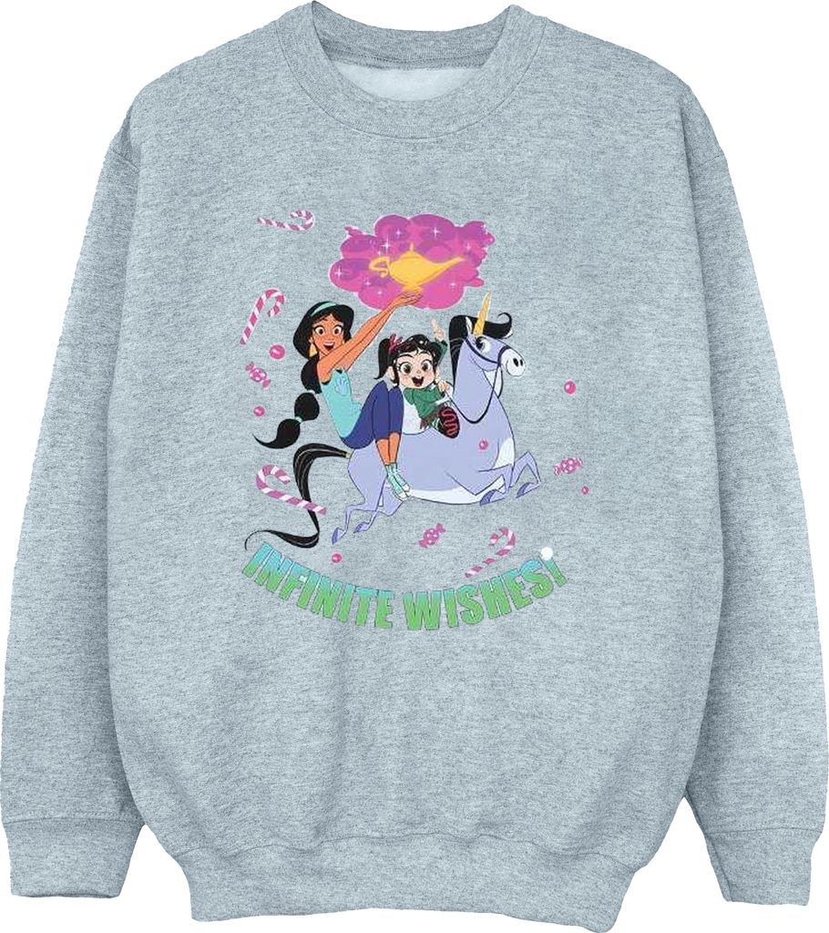 Disney - "Wreck It RalphAnd Vanellope" Sweatshirt für Damen BI43196 (M) (Grau)