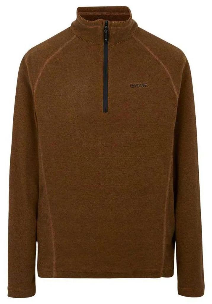 Regatta Montes Fleece Mit Halbem Reißverschluss Braun L Mann Braun L