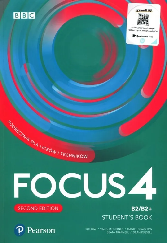 Focus 4 2nd Edition SB B2/B2+ Pearson avec ses ressources numériques