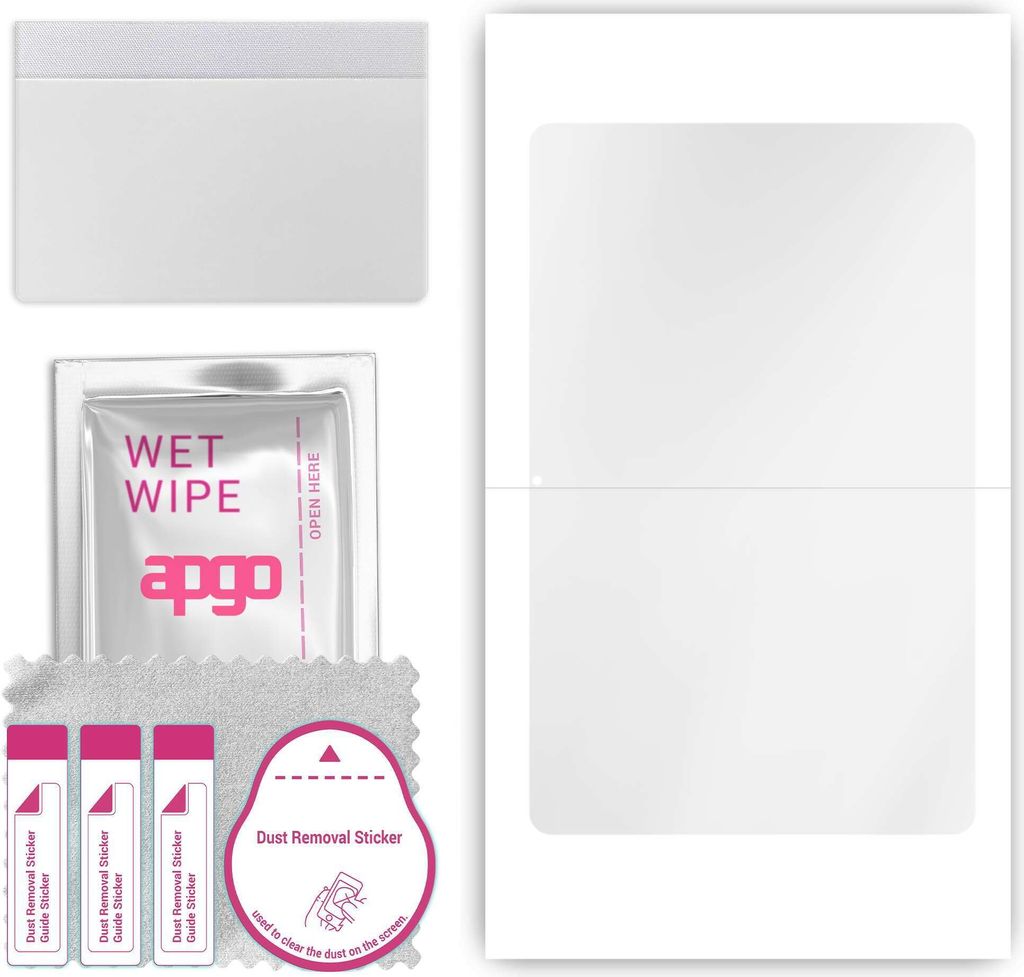 apgo Hydrogel Schutzfolie, Klar, kompatibel mit TCL Tab 10L Gen 2, flexibele Displayschutzfolie, Folie mit Positionierhilfe, kratzfest, einfache Mo...