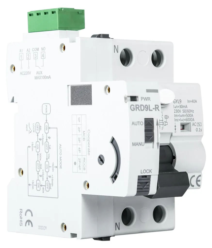 Disjoncteur RCCB 40A 30mA : Évitez les Coupures Inutiles Type AC 2P
