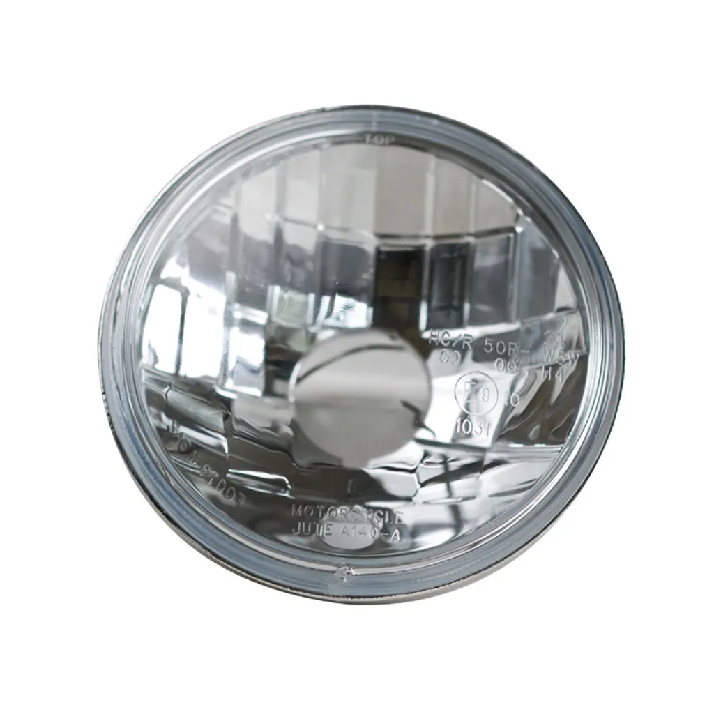 Insert de Phare Circulaire Ø 146mm en Verre Transparent 5-3/4