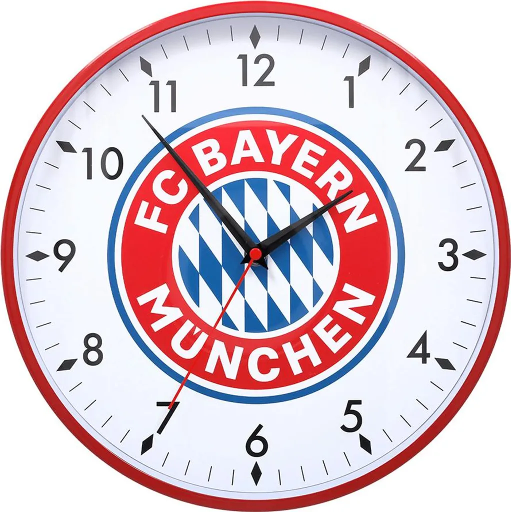 Pendule murale FC Bayern Munich pour chambre et salon - Modèle 35220