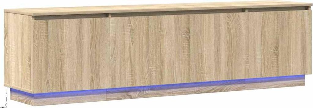 "2026 MODERNE"TV-Schränk - TV-Regal - Fernsehkommode - Sonoma-Eiche 180 x 38 x 49 cm Holzwerkstoff - TV-Lowboard CC4788994