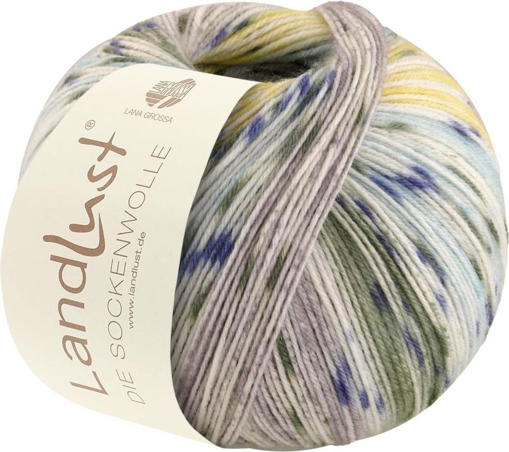 Lana Grossa - Landlust die Sockenwolle 0511 ecru vanille Produktbild 