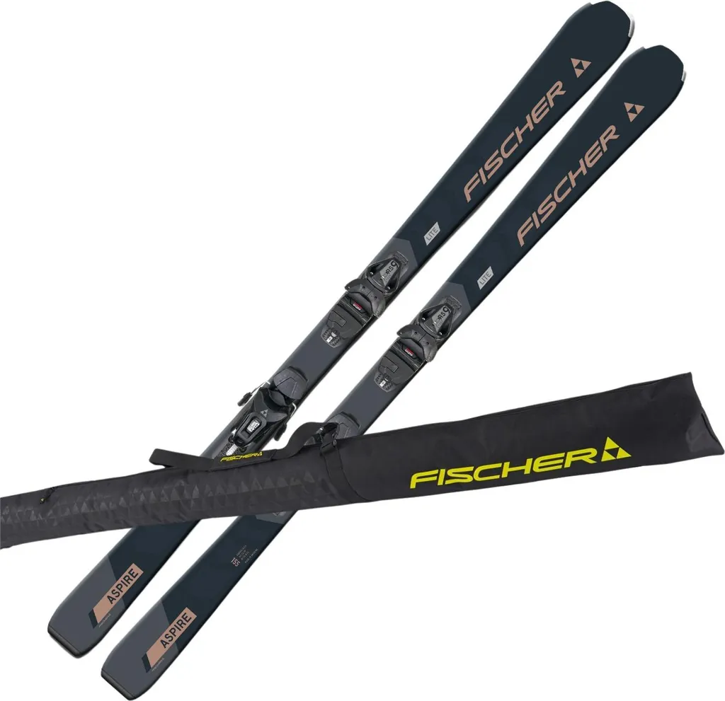 Ski Alpin Carving Femme Fischer Aspire SLR 155cm Pack Complet avec Sac