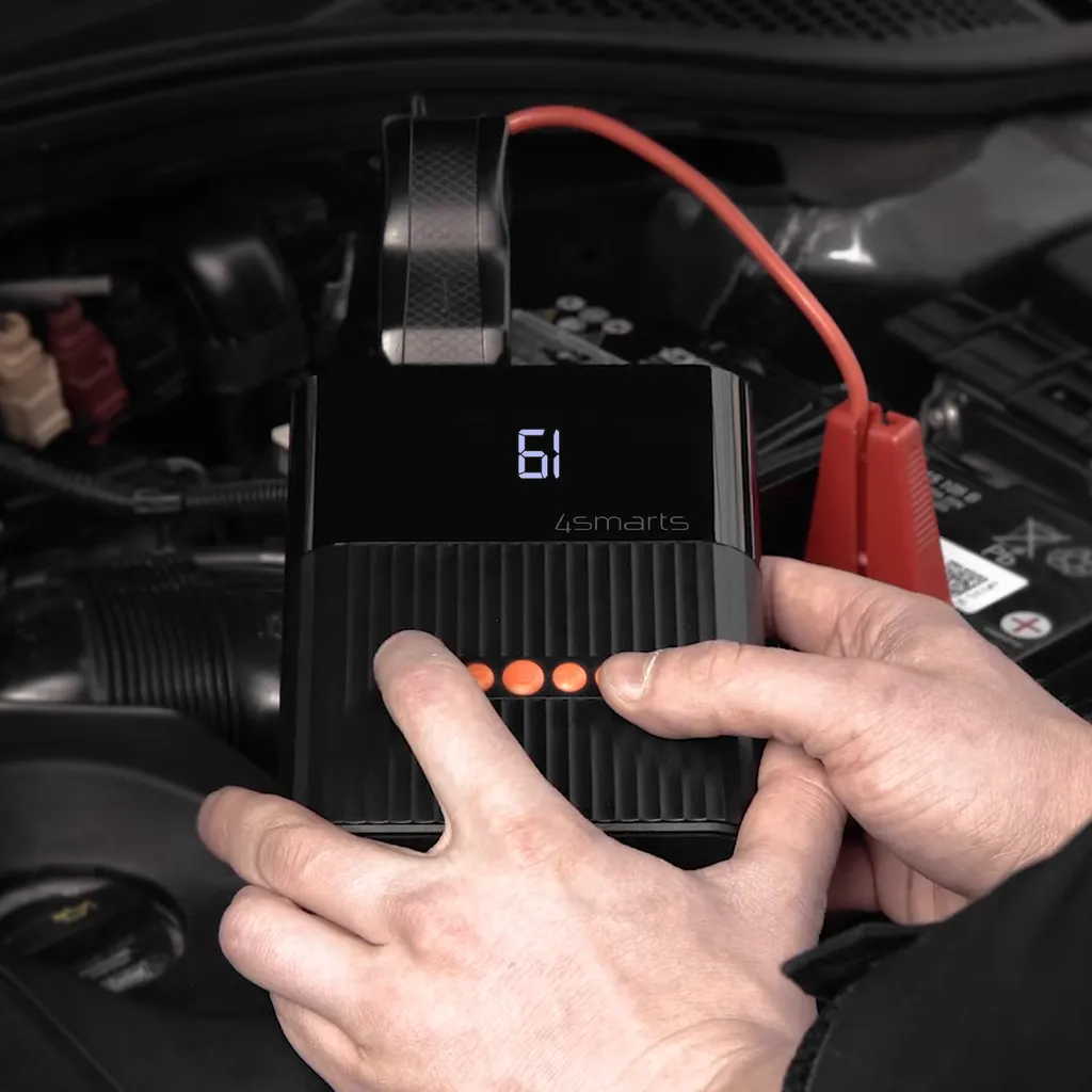 JumpStarter PitStop : Démarreur de Secours et Compresseur d'Urgence - 7