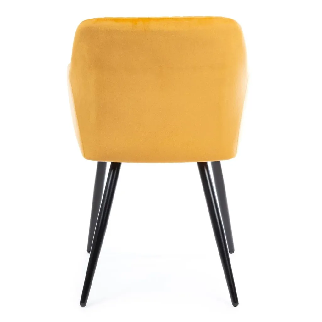 Chaise confortable salle à manger moderne orange Howhomely - 8