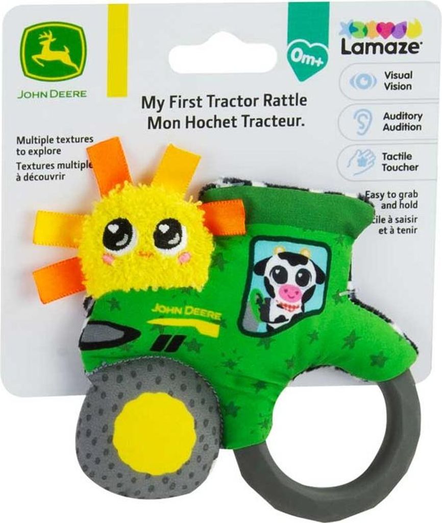 Lamaze John Deere My First Tractor Rattle Produktbild 