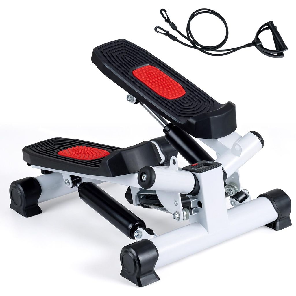 Mini-stepper COSTWAY con corde elastiche, stepper Immagine del prodotto 