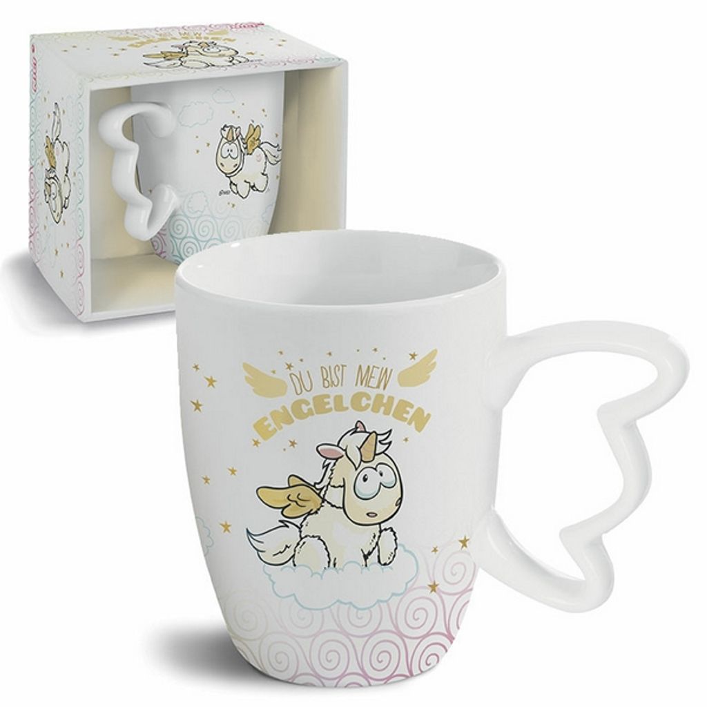 NICI Theodor and Friends Tasse Einhorn-Engel Angelia, Produktbild 