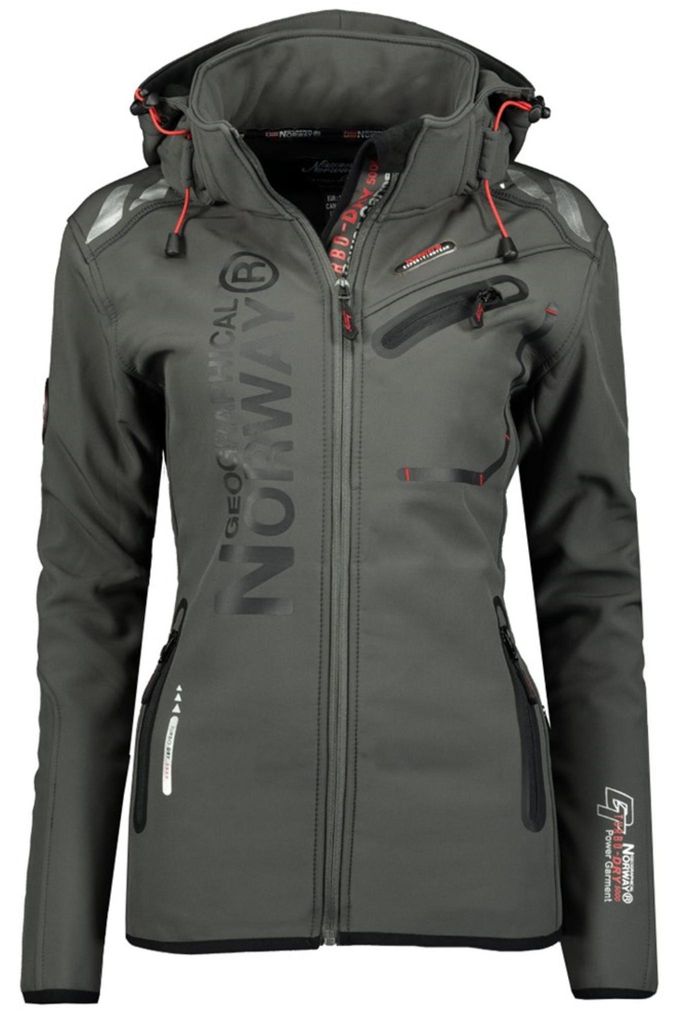 Geographical Norway Damen Jacke Grau WU6099F/GN Grey/Black Produktbild 